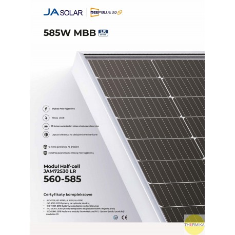 JA Solar JAM72S30-570/LR